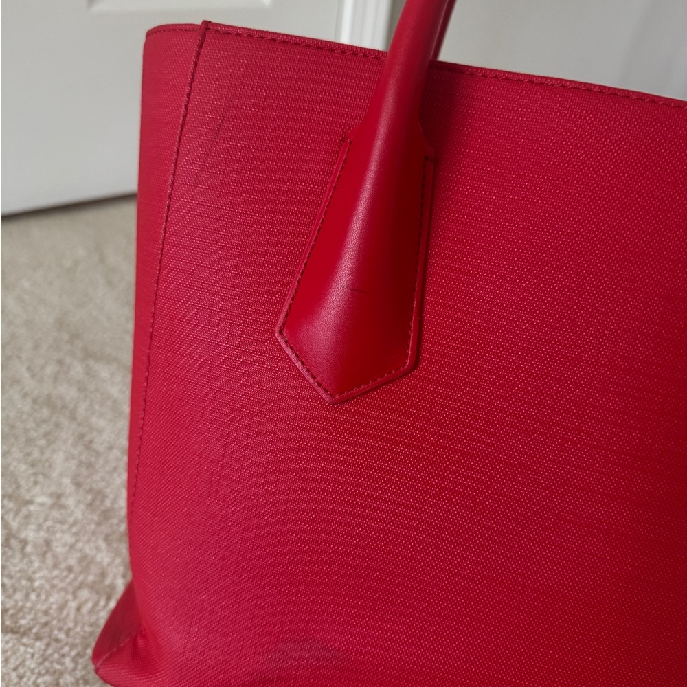 Dagne Dover Red Tote Bag - Picture 5 of 7